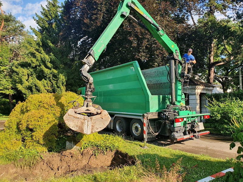 H. Baumgartner & Sohn AG und Fällag AG arbeiten Hand in Hand